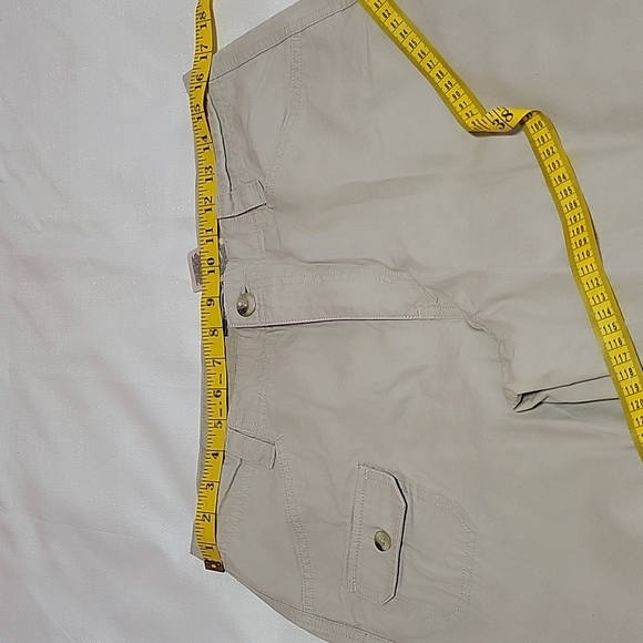 Columbia off white straight leg cotton trouser women's size 10 - Picture 2 of 6
